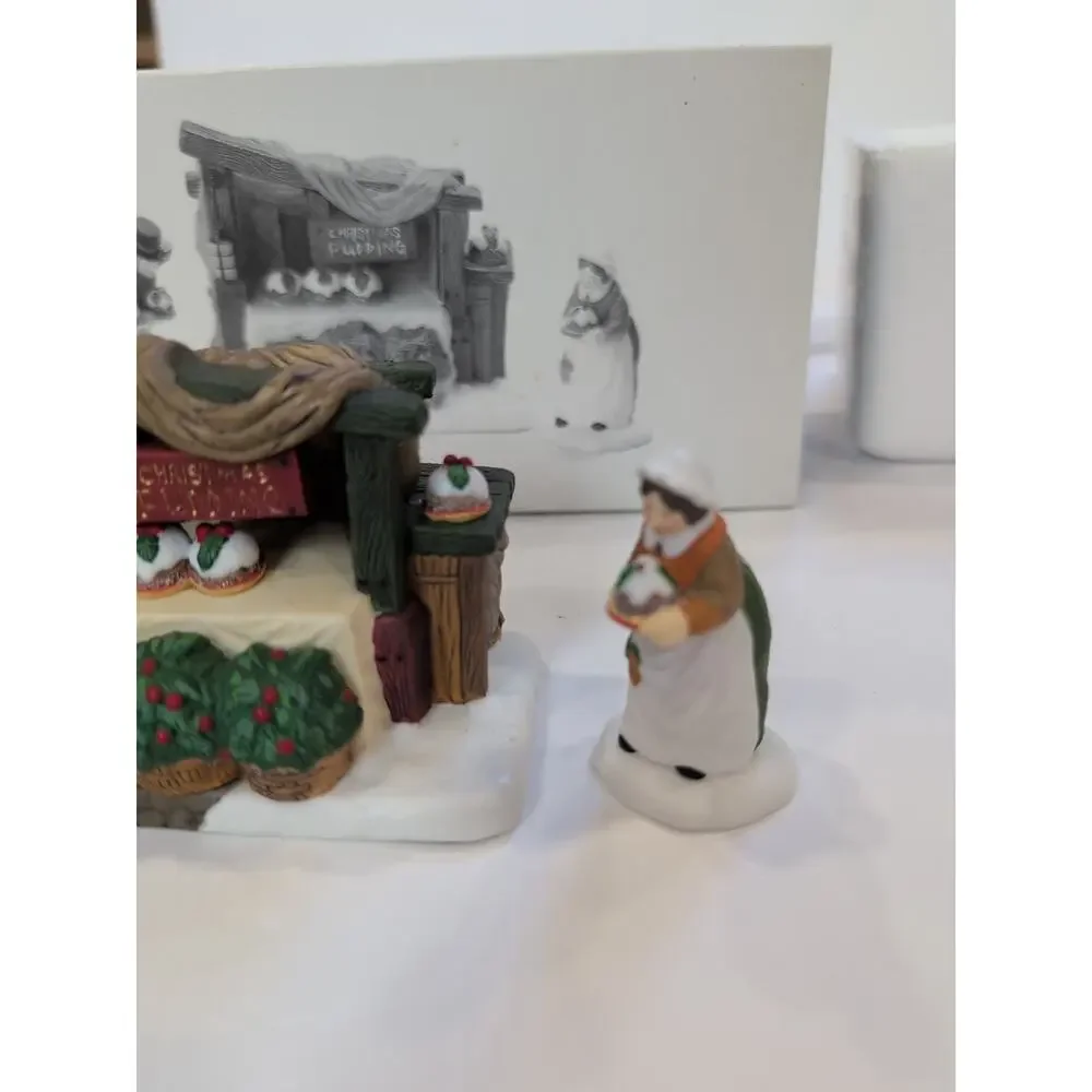 DEPT. 56 Heritage Village CHRISTMAS PUDDING COSTERMONGER Set of‎ 3 #58408